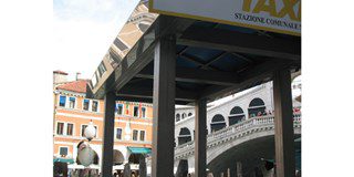 Taxi stands recognisable