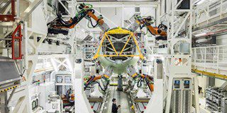 Airbus A320 in Hamburg