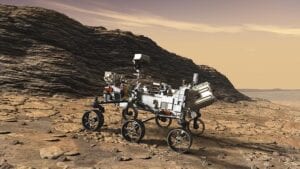 The NASA Perseverence rover that is currently exploring Mars.