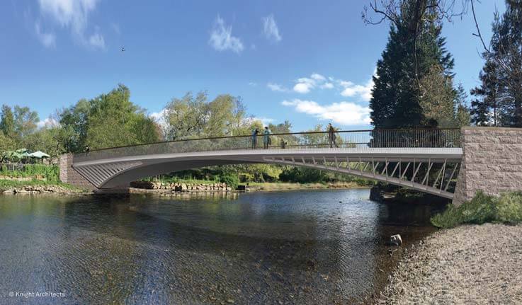 Artists impression of the bridge