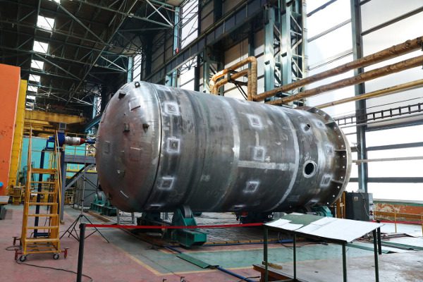 AEM-technology start welding Passive Core Flooding tank