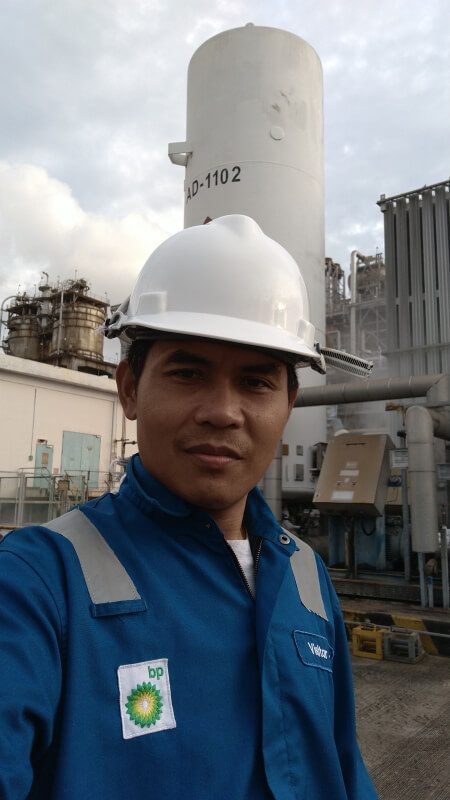 Mr Suarjana on-site in Merak where PX is safely and efficiently converted to PTA 24/7.
