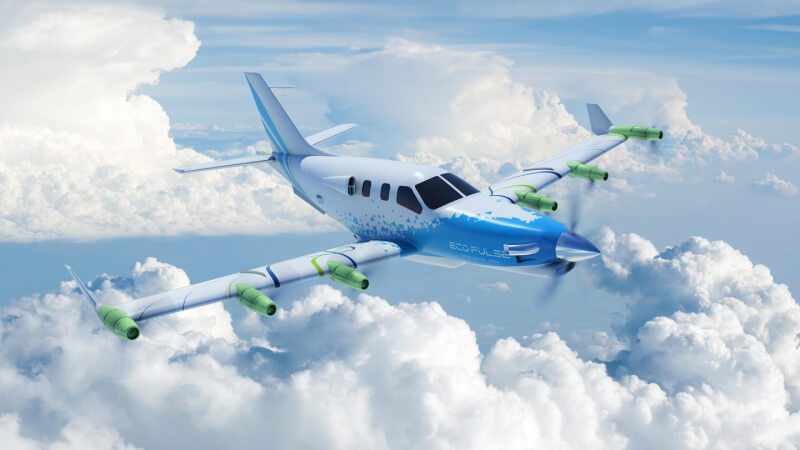 aerospace-07 The EcoPulse distributed propulsion hybrid aircraft demonstrator is being developed by Daher, Safran and Airbus with the support of France’s CORAC civil aviation research council.
