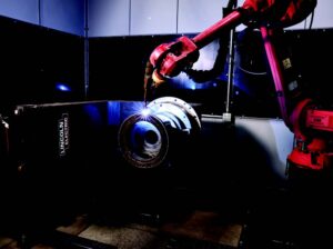 An example of Lincoln Electric additive manufacturing technology. @The Lincoln Electric Company, Cleveland, OH USA.