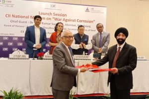 Jindal signs a MoU with CII on Corrosion Management