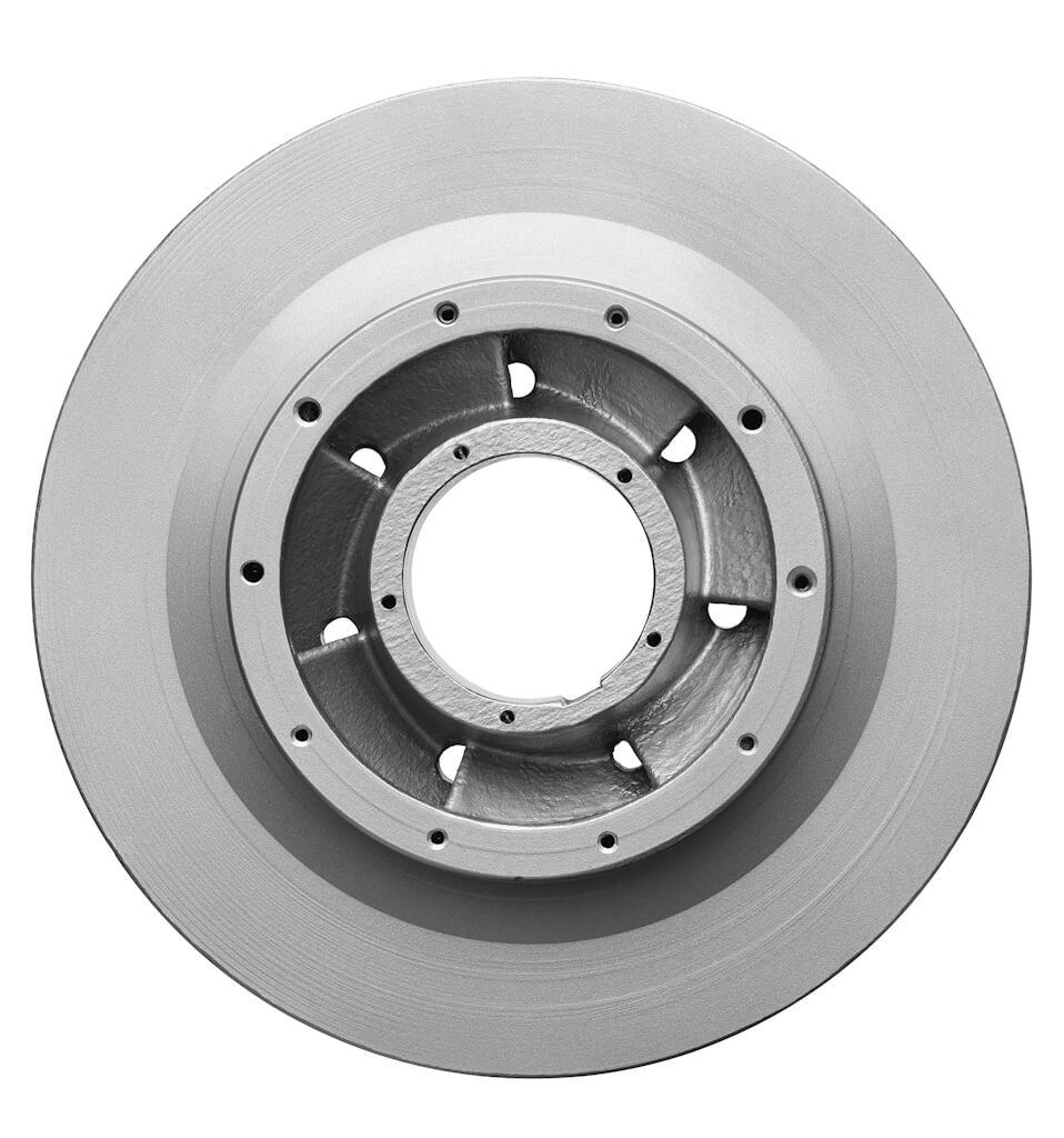 3D-printed impeller in Osprey® 2507 superduplex, used in harsh offshore environments in the oil & gas business. Made by Sandvik Additive Manufacturing and the BEAMIT Group.