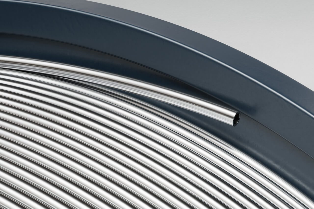 Alleima SAF-3007 tube on coil