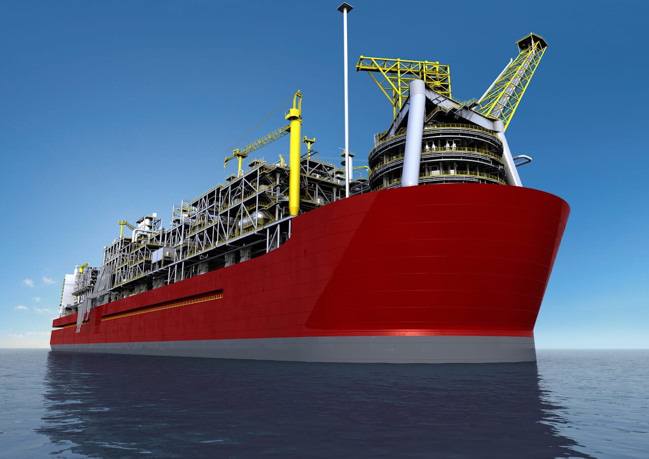 Prelude FLNG - artist's impression