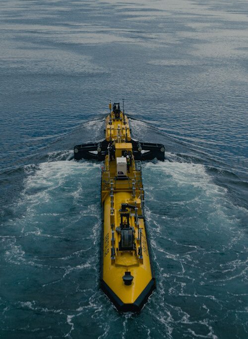 Orbital O2, from Orbital Marine Power, represents a new kind of tidal energy.