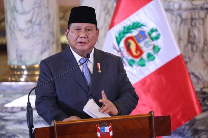 Prabowo announces USD 600bn economic growth plan