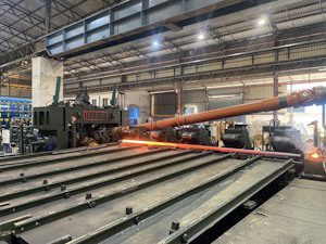 India Viraj 130mm stainless steel piercer mill in production