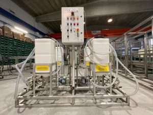 Diffusion Dialysis recovers free acids using a permeable ion exchange membrane.
