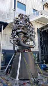 The Raptor rocket engine. Photo SpaceX