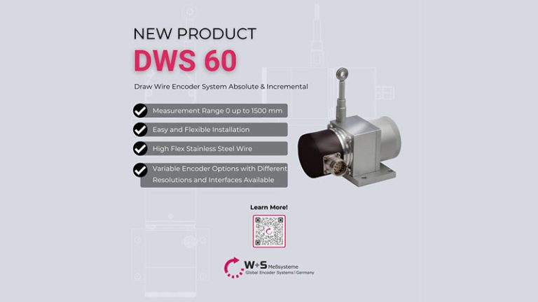 Global Encoder Industrial Encoder Corporation introduces DWS60 System - Stainless ...