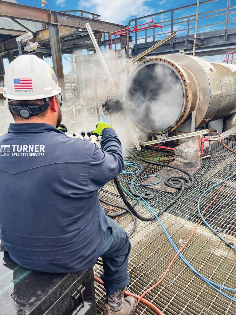 Doug Sinitiere offers support across a spectrum of oil & gas industry services, including construction, fabrication and specialized maintenance. Photo courtesy of Turner Industries.