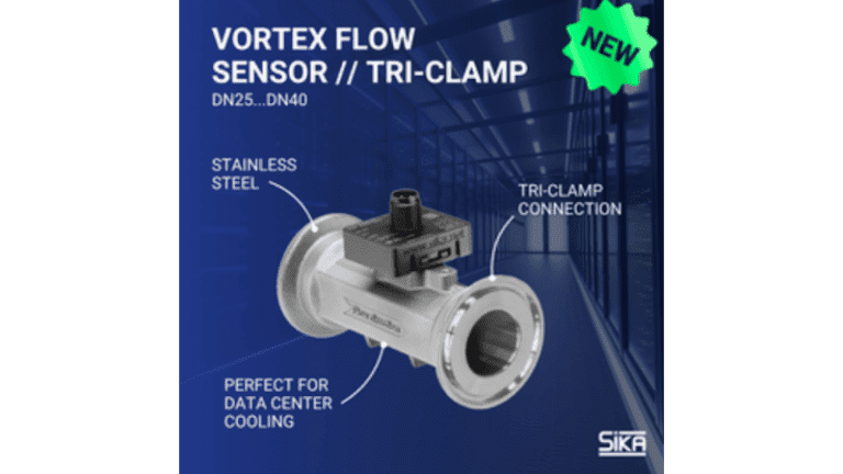 Vortex Time Sensor Vortex flow sensors: Stainless steel Tri-Clamp version - Stainless ...