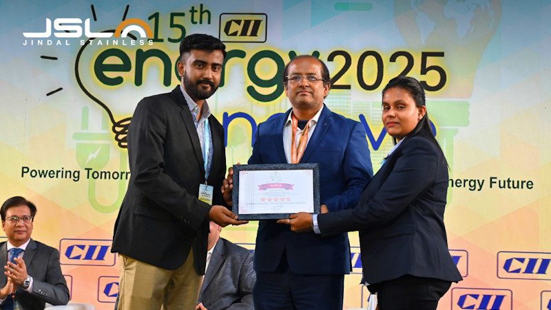 Jindal Stainless secures a 4.75-star rating at ENCON’25 Jindal Stainless secures a 4.75-star rating at ENCON’25