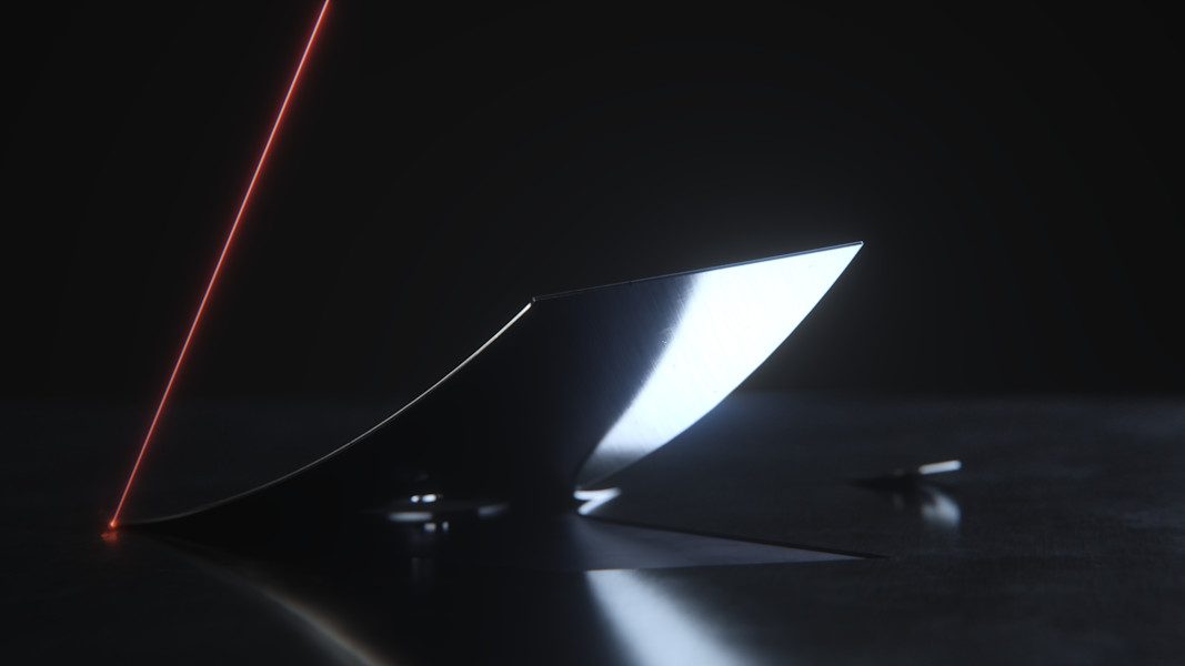 STILRIDE: Stahlbleche über Kurven falten ermöglicht das neue Verfahren STILFOLD.