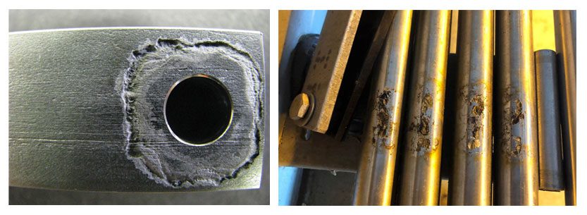 Spaltkorrosion in Rohrleitungen