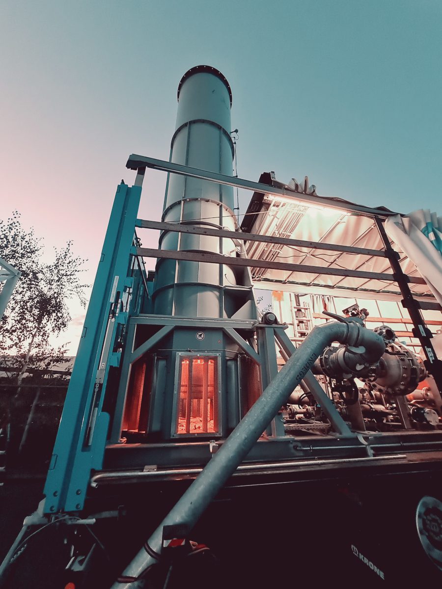 Die mobilen Brennkammern der ENDEGS GmbH