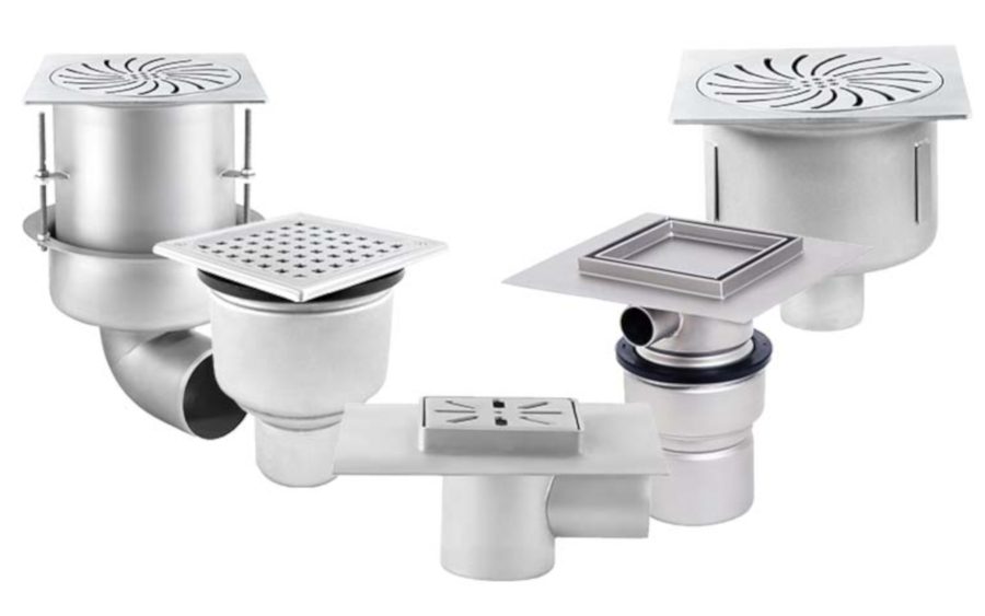 Entwässern mit Edelstahl