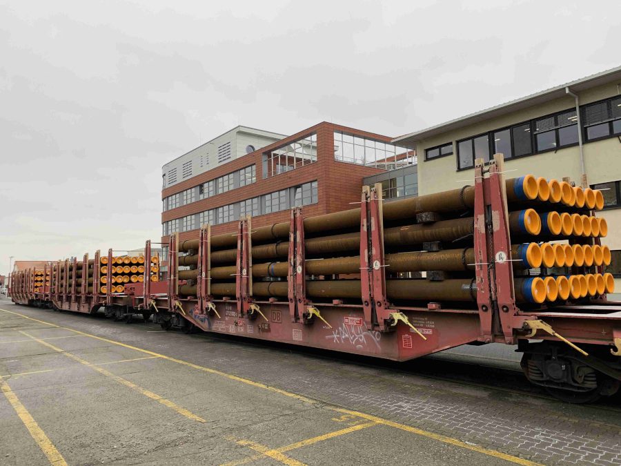 Luftaufnahme des BUTTING-Firmensitzes in Knesebeck.