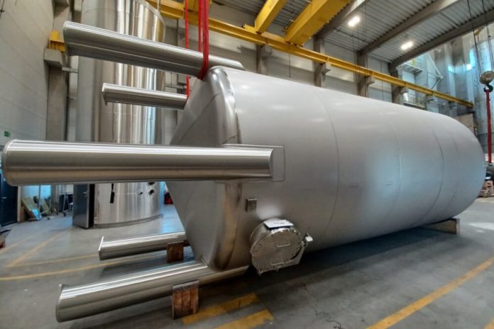 904L Stahltanks für das International Starch Institute A/S