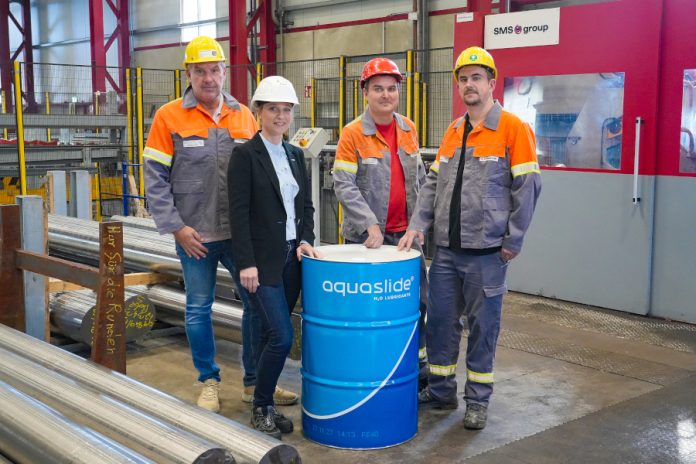 AQUASLIDE: Wasserbasierte Kühlschmiermittel für Breitenfeld Edelstahl AG