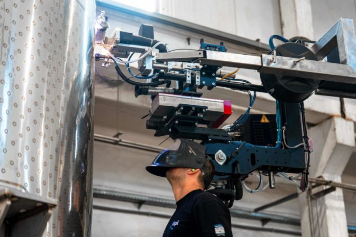 Neue Plasmaschweißanlage für Gpi Tanks Polen