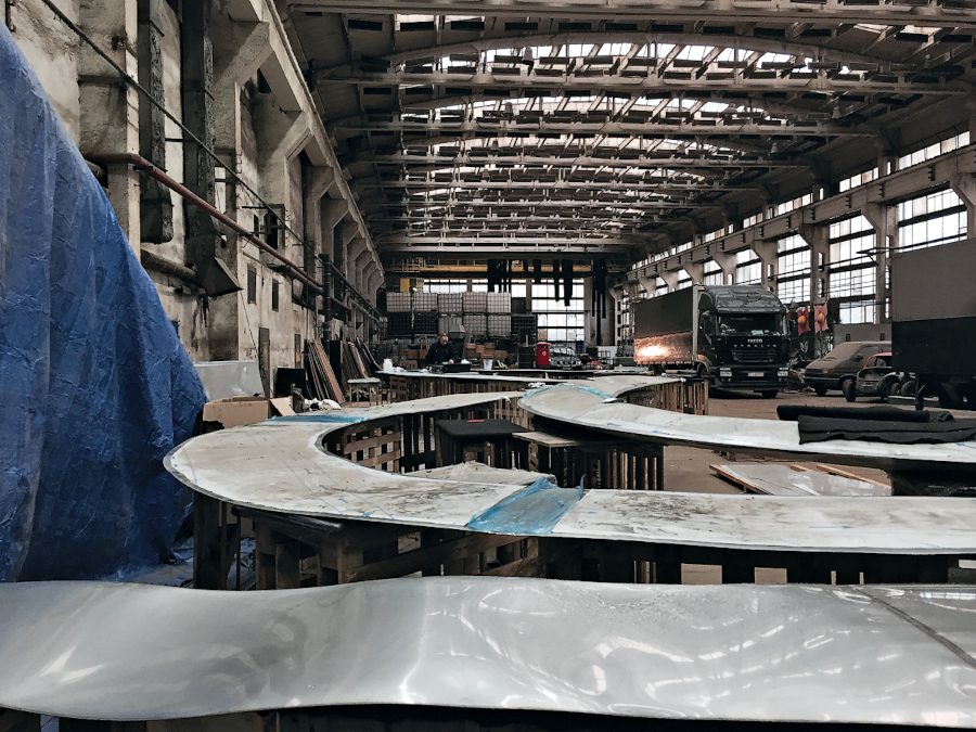 „Aufgeblasene“ Edelstahlprofile